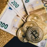 cash money and bitcoins