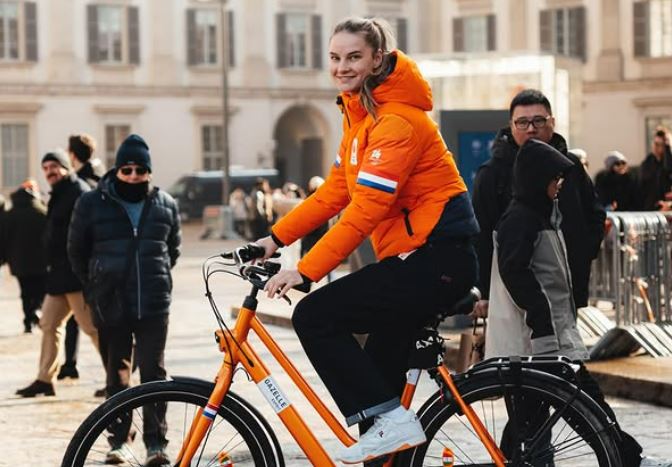 Wie is de vriend van schaatser Bente Kerkhoff